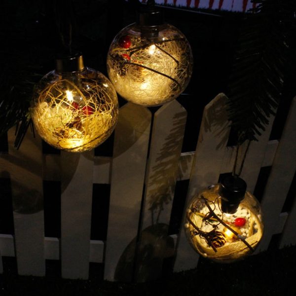 Christmas Tree Transparent Decorative Ball - Image 8