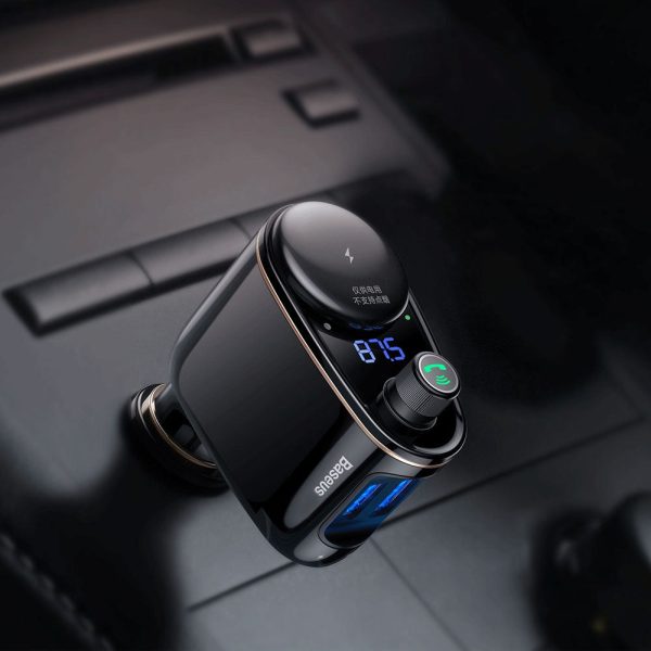 Baseus S - 06 Bluetooth MP3 Vehicle Dual USB Charger - Image 5