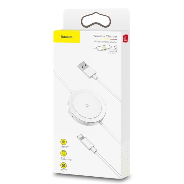 Baseus BSWC - P15 8 Pin Cable Wireless Charger 5W Data Transmission - Image 10