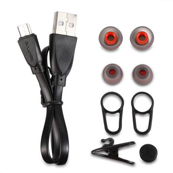 Awei B922BL Magnet Attraction Wireless Bluetooth 4.2 Stereo Sports Headphones - Image 6