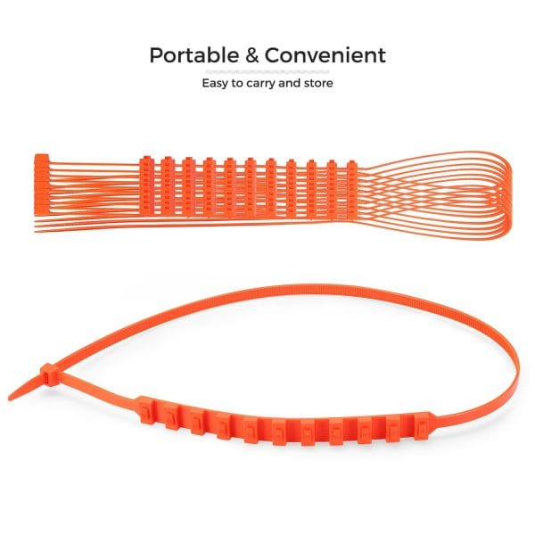10PCS AutoLover 900AST Universal Car Tyre Anti-skid TPU Chains for Road Safety - Image 3