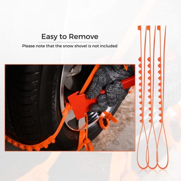10PCS AutoLover 900AST Universal Car Tyre Anti-skid TPU Chains for Road Safety - Image 6