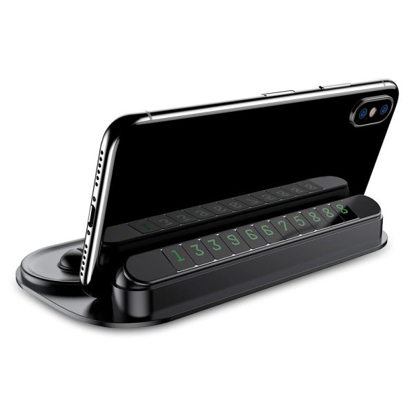 Baseus Horizon Silicone Parking Number Bracket Phone Holder - Image 4