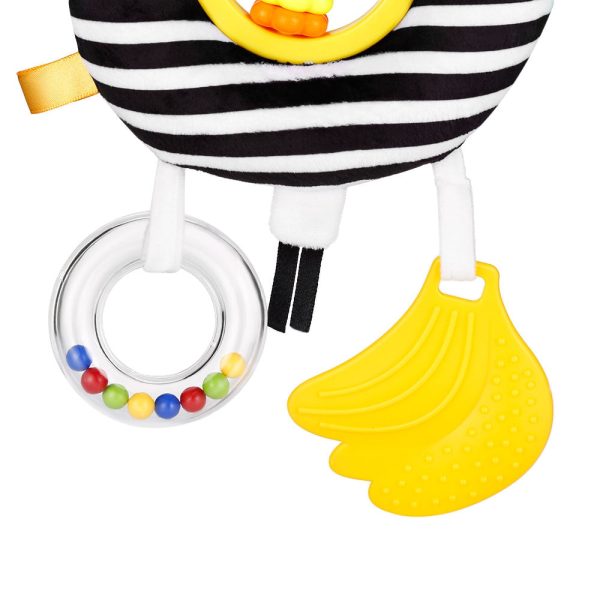 Baby Crib Animal Rattle Plush Toy Teether Stroller Pendant Hanging Bed Bell - Image 6
