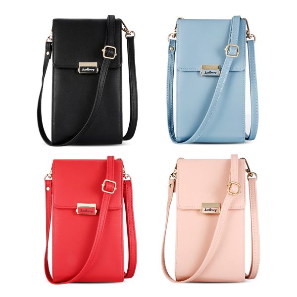 Baellerry Leather Multi-function Women Crossbody Clutch Bag - Image 7