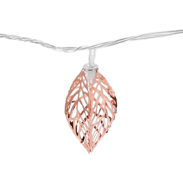 1.5M 10 LEDs Leaves Light String Lamp for Home Party Festival - Image 3