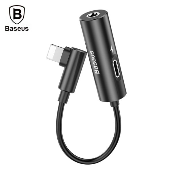 Baseus L42 8 Pin 3.5mm Audio Port Adapter Converter Volume Control
