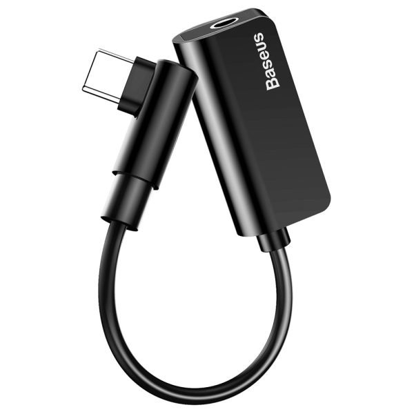 Baseus CATL45 - 01 Type-C Male to Type-C Female + 3.5mm Female Adapter - Image 3