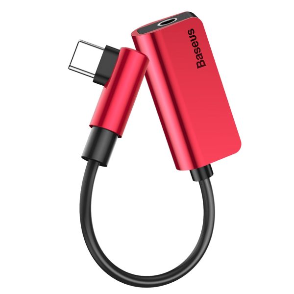 Baseus CATL45 - 01 Type-C Male to Type-C Female + 3.5mm Female Adapter - Image 7