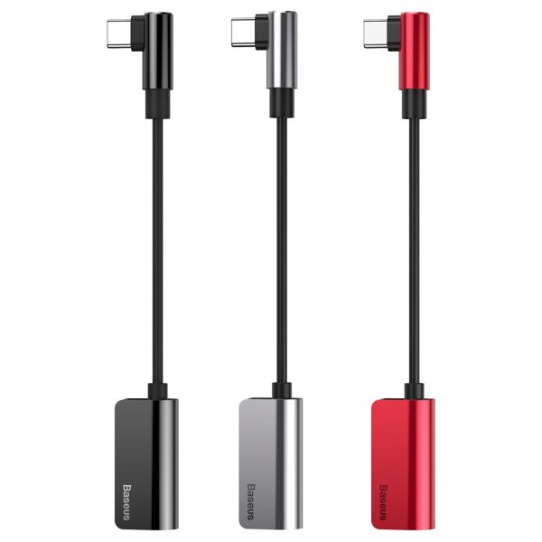 Baseus CATL45 - 01 Type-C Male to Type-C Female + 3.5mm Female Adapter - Image 9