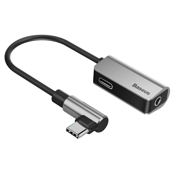 Baseus CATL45 - 01 Type-C Male to Type-C Female + 3.5mm Female Adapter - Image 10