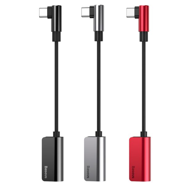 Baseus CATL45 - 01 Type-C Male to Type-C Female + 3.5mm Female Adapter - Image 13