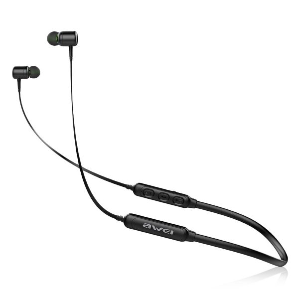 Awei G30BL Wireless Bluetooth 4.2 Headphones Neckband Sport Earbuds - Image 2