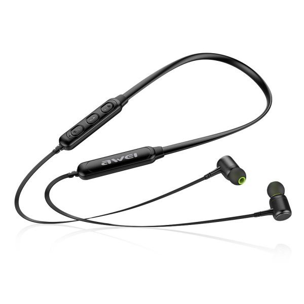 Awei G30BL Wireless Bluetooth 4.2 Headphones Neckband Sport Earbuds - Image 3