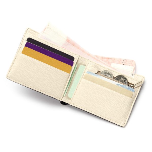 Baellerry Slim Coin Money Card Holder Canvas Pocket Men Wallet - Image 5