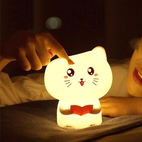 Cat Pats Silicone Night Light With Remote Control - Image 4