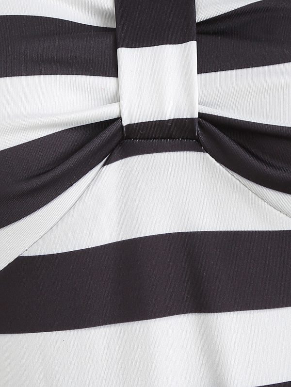 Cat Print A Line Vintage Dress - Image 3