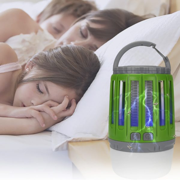 2-in-1 USB-plug Mosquito Lamp Camping Light - Image 4