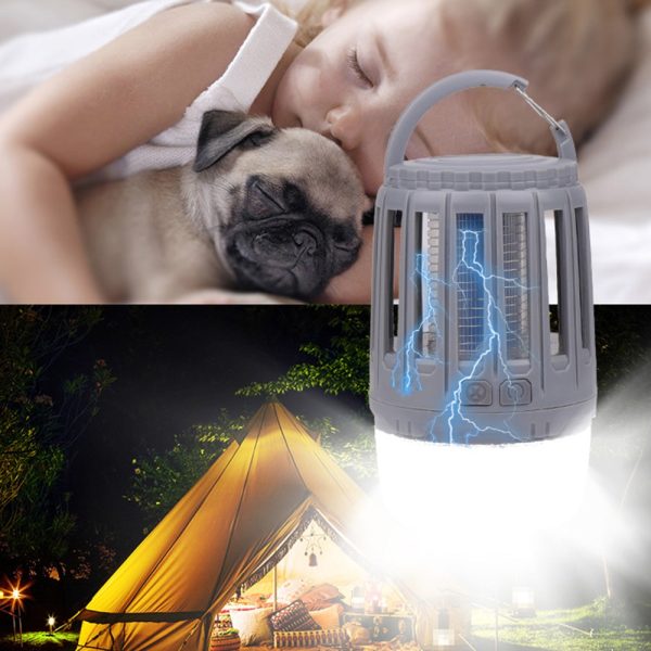 2-in-1 USB-plug Mosquito Lamp Camping Light - Image 7