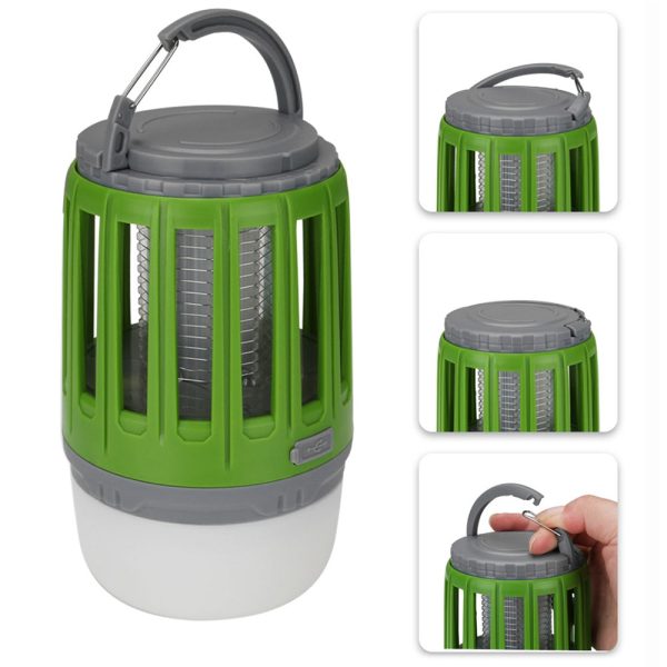 2-in-1 USB-plug Mosquito Lamp Camping Light - Image 3