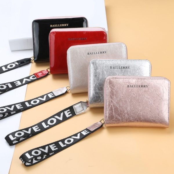 Baellerry Women Wallet PU Leather Zipper Hasp Card Slot Cash Coin Pocket - Image 2
