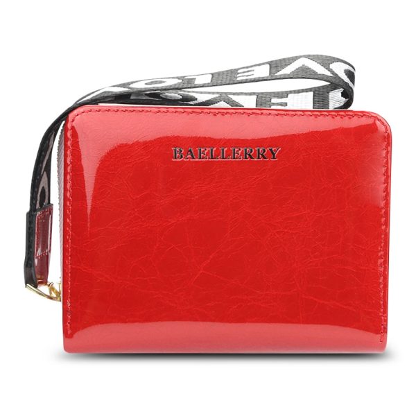 Baellerry Women Wallet PU Leather Zipper Hasp Card Slot Cash Coin Pocket - Image 3