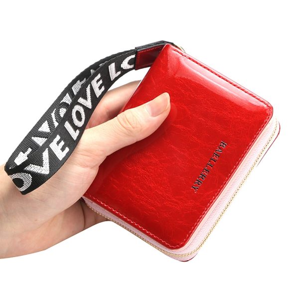 Baellerry Women Wallet PU Leather Zipper Hasp Card Slot Cash Coin Pocket - Image 6