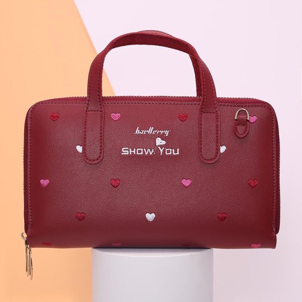 Baellerry Women Crossbody Bag PU Leather Handbag Single Shoulder PU Leather - Image 9