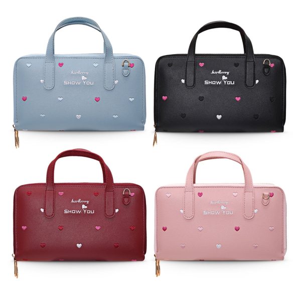 Baellerry Women Crossbody Bag PU Leather Handbag Single Shoulder PU Leather - Image 11