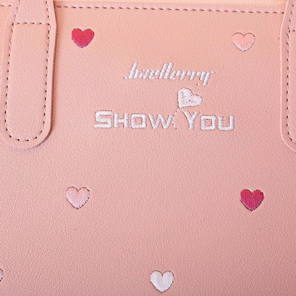 Baellerry Women Crossbody Bag PU Leather Handbag Single Shoulder PU Leather - Image 6