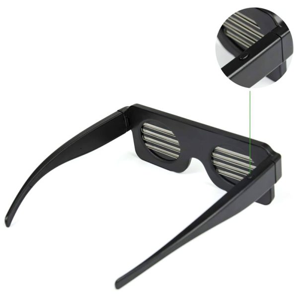 BRELONG LED Light Party Glasses Rechargeable with Multiple Animation Modes - Image 36