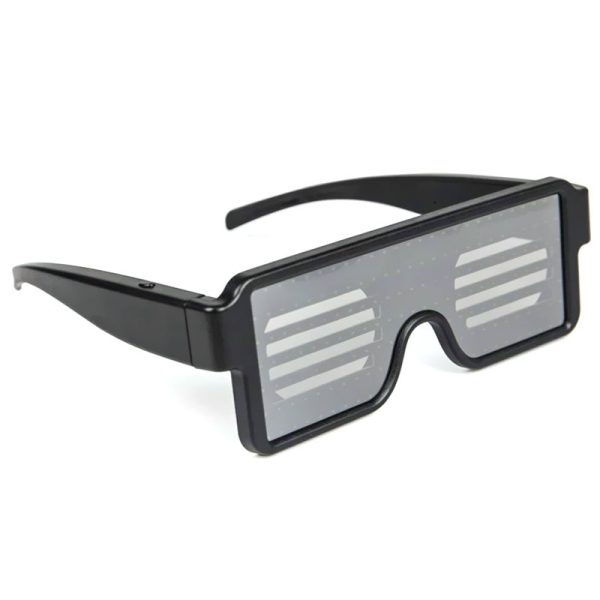 BRELONG LED Light Party Glasses Rechargeable with Multiple Animation Modes - Image 27