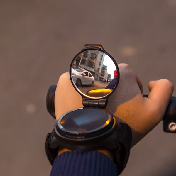 Bike Wrist-mounted Rear View Mirror Wing Side Folding 360 Degree Rotation - Image 7