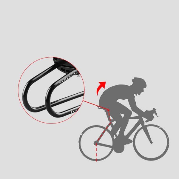Adjustable Saddle Suspension Device Durable Integrated Molding Shock Absorption - Image 3