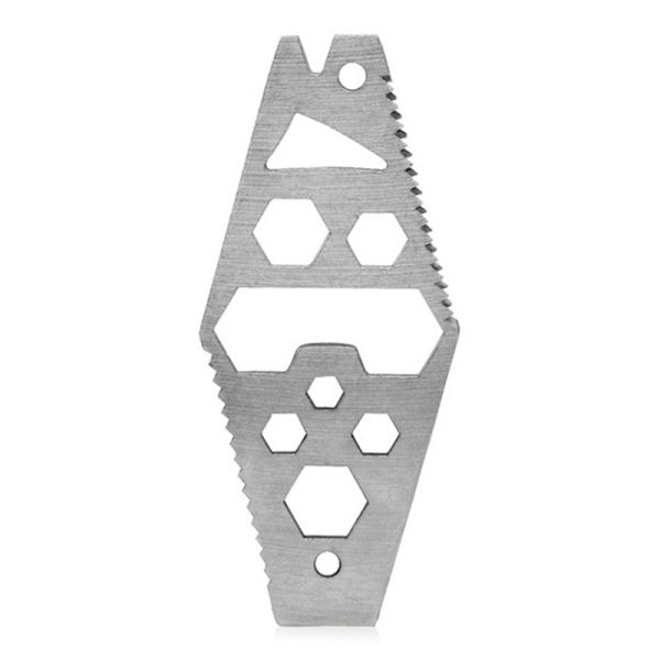 Bottle Opener Hex Wrench Crowbar Scraper Keychain - Image 2