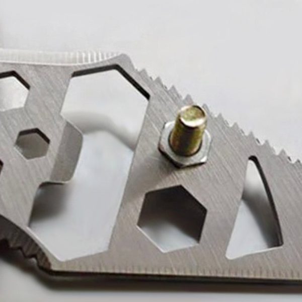 Bottle Opener Hex Wrench Crowbar Scraper Keychain - Image 7