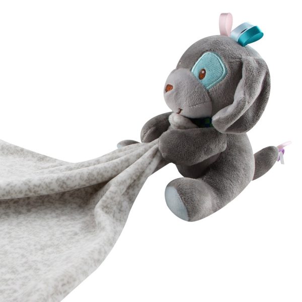 Baby Animal Comforting Saliva Towel Plush Toy for Teething Drooling Infant - Image 3