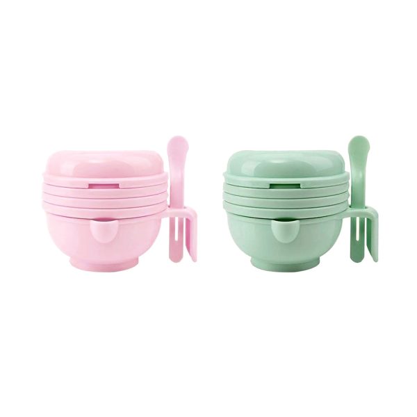 8-in-1 Toddler Food Masher Baby Feeder Set Grinder Processor Smasher - Image 4