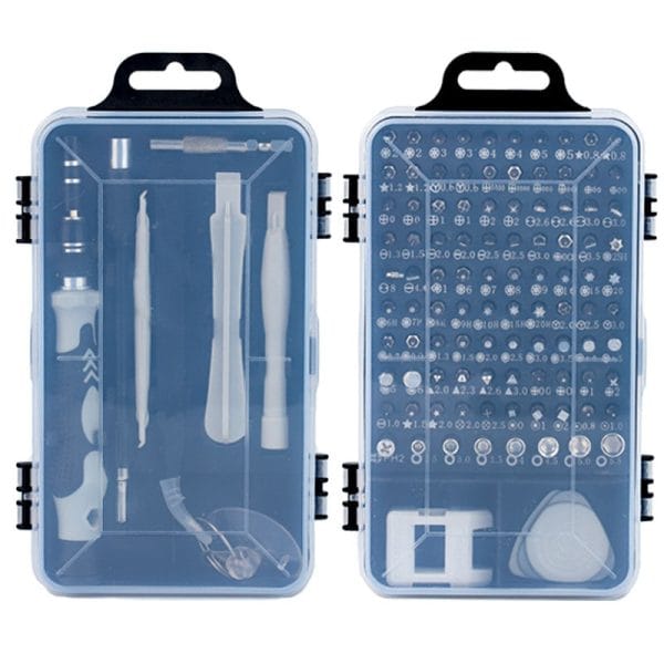 115 in 1 Screwdriver Set Multi-function Mobile Phone Digital Device Repair Tool Chrome Vanadium Steel Screwdriver Set - Image 3