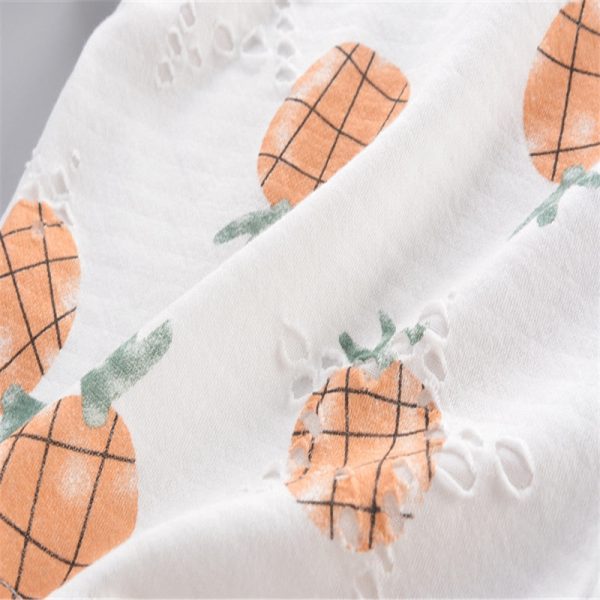 Boys 2-piece Suit T-shirt Shorts Pockets Hollow Turtle print Round Neck Short Sleeves - Image 13