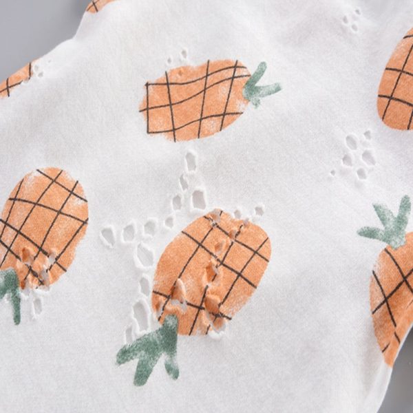 Boys 2-piece Suit T-shirt Shorts Pockets Hollow Turtle print Round Neck Short Sleeves - Image 11