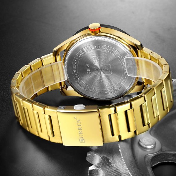 CURREN 8331 Men's Quartz Watch Waterproof Business Round Double Calendar - Image 7