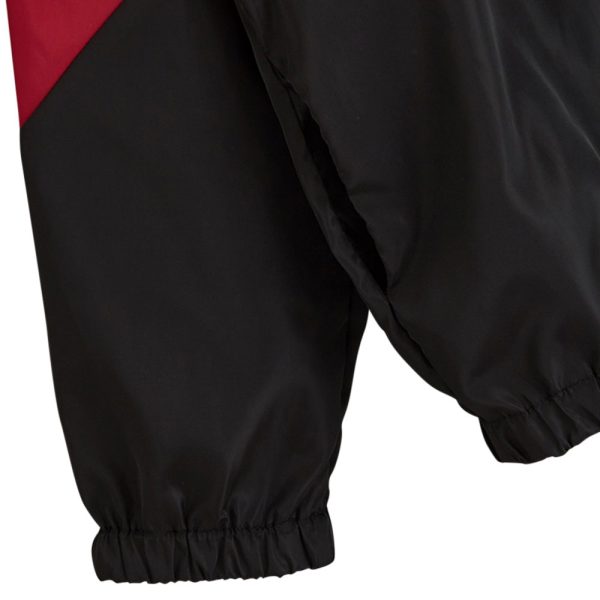 Color Blocking Women Hoodie Long Sleeve Hanging Straps Pullover - Image 5