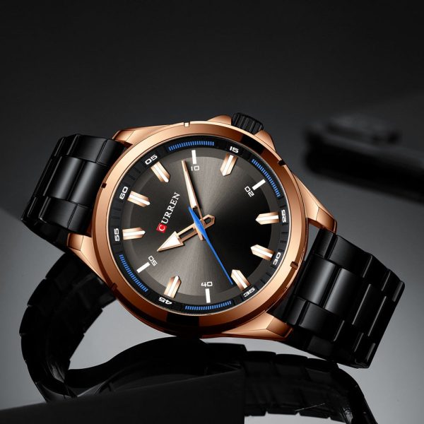 CURREN 8320 Men's Quartz Watch Large Dial Fashion Business Waterproof - Image 7