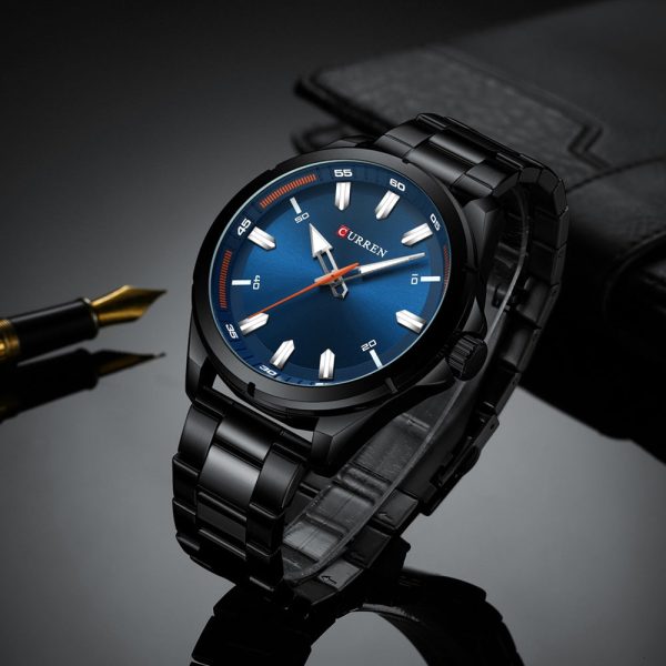 CURREN 8320 Men's Quartz Watch Large Dial Fashion Business Waterproof - Image 15