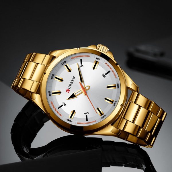 CURREN 8320 Men's Quartz Watch Large Dial Fashion Business Waterproof - Image 17