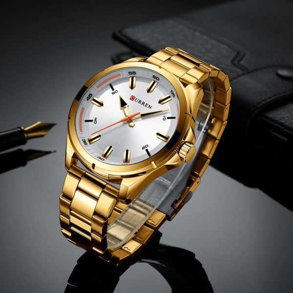 CURREN 8320 Men's Quartz Watch Large Dial Fashion Business Waterproof - Image 23