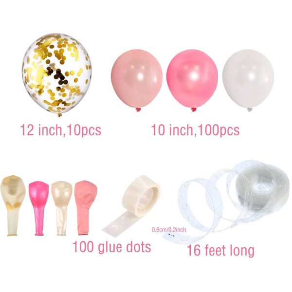 Balloon Set Balloon Garland Wedding Arch Birthday Party Creative Decorations - Image 2