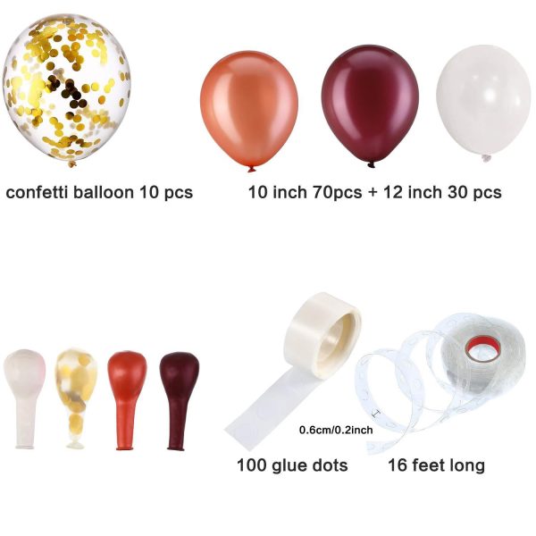 Balloon Set Balloon Garland Wedding Arch Birthday Party Creative Decorations - Image 11