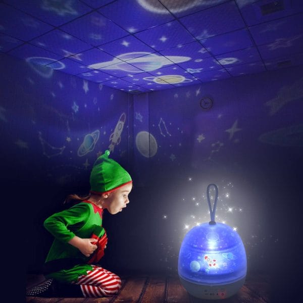 1991 USB / Battery Power Supply / Four Patterns / Eight Light Modes Night Projection Light